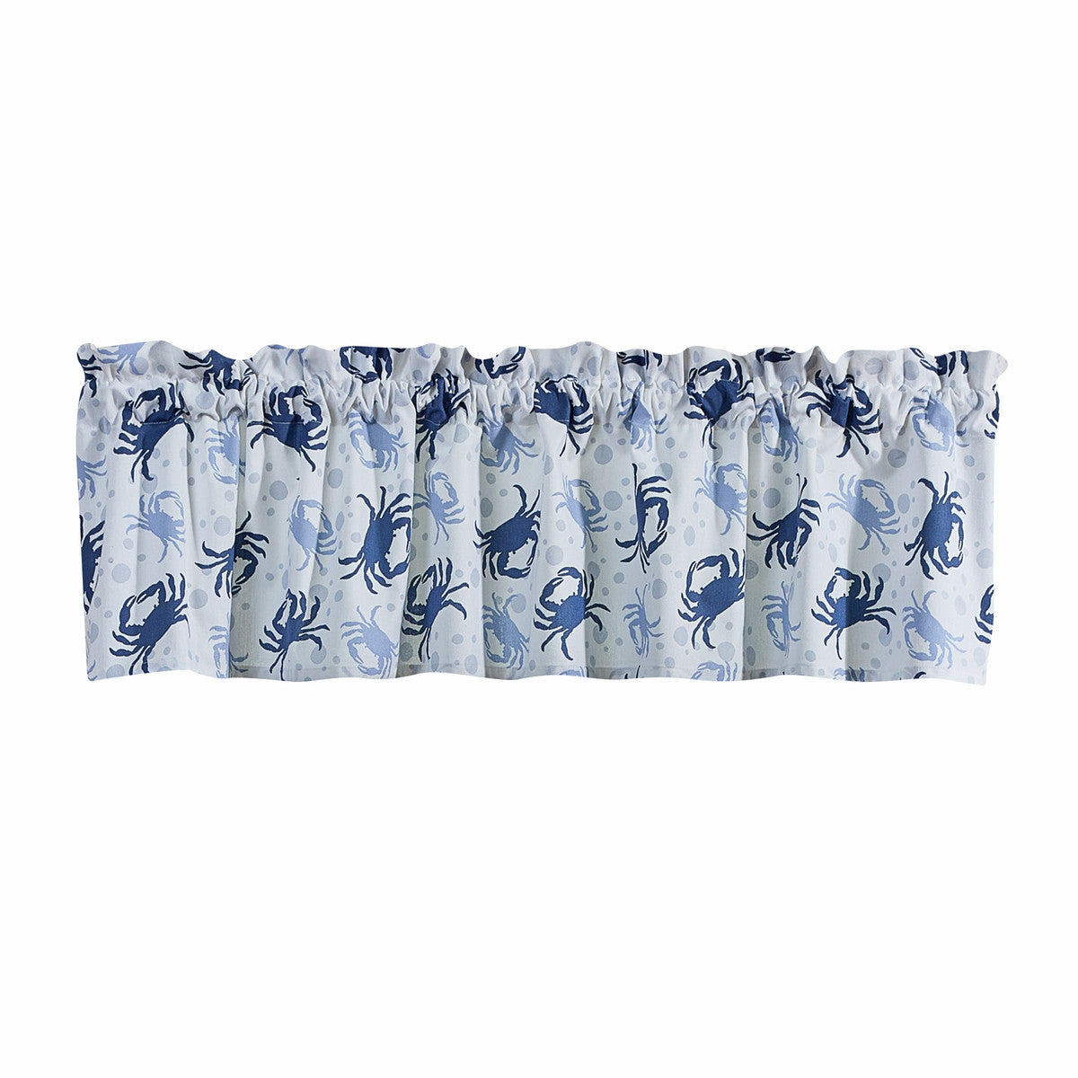 Blue Crab Valance 14" L - Set of 2 Park Designs