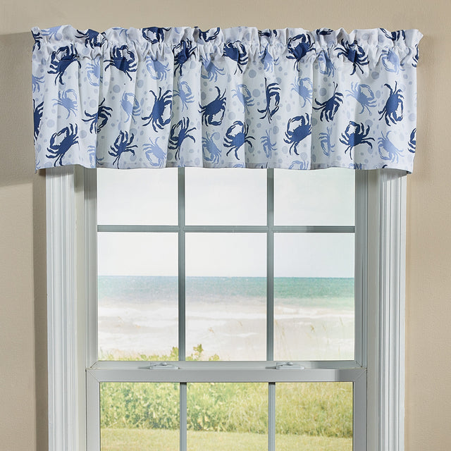 Blue Crab Valance 14