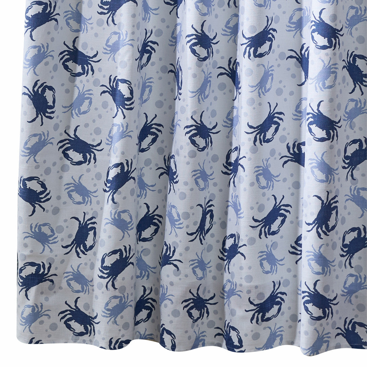 Blue Crab Shower Curtain 72" X 72" - Set of 2 Park Designs
