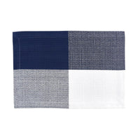 Block Check Woven Placemat - Set of 4 Park Designs - The Fox Decor