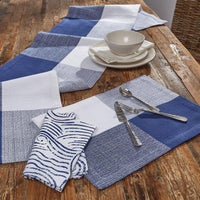 Block Check Woven Placemat - Set of 4 Park Designs - The Fox Decor