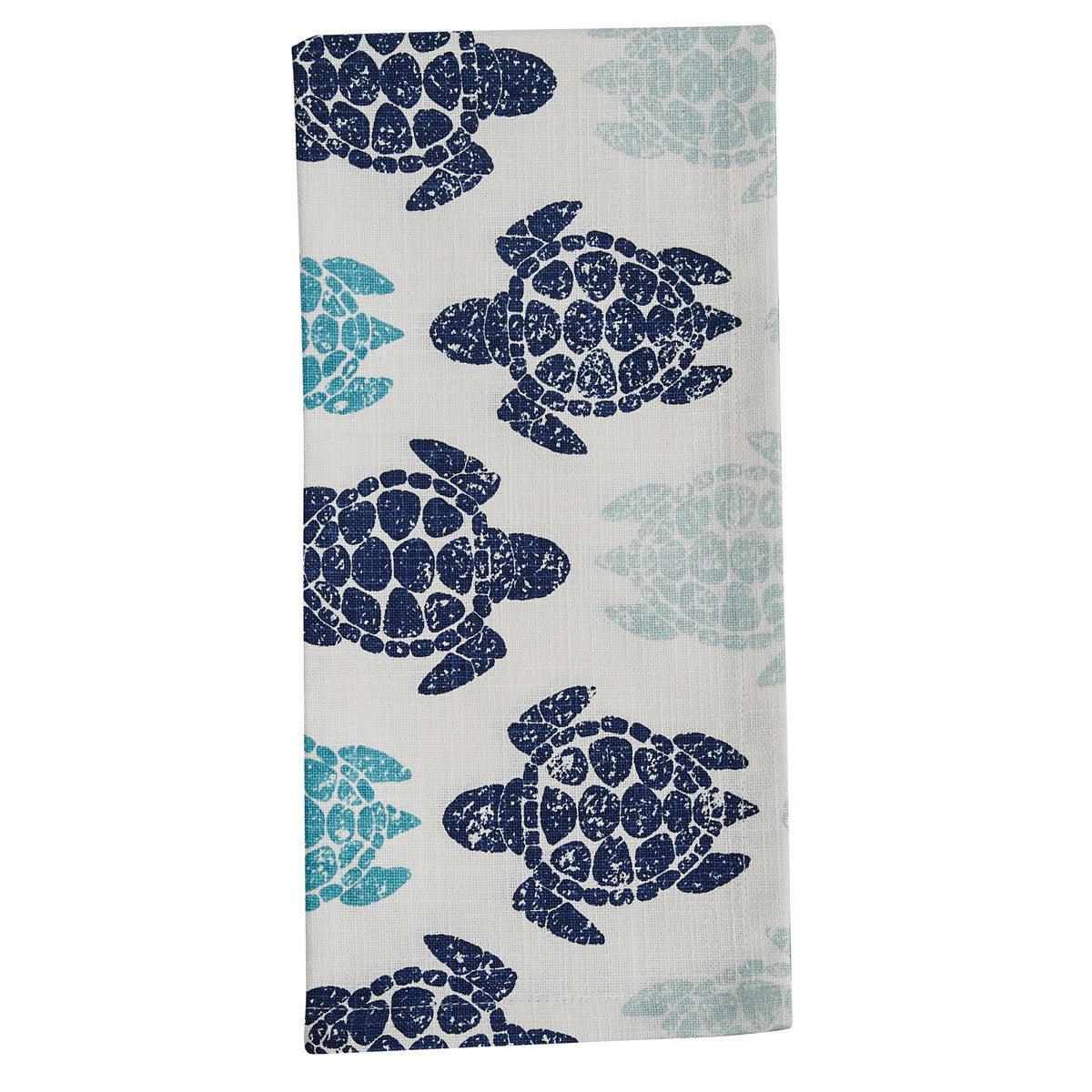 Turtles Dishtowel - Set of 2 Park Designs - The Fox Decor