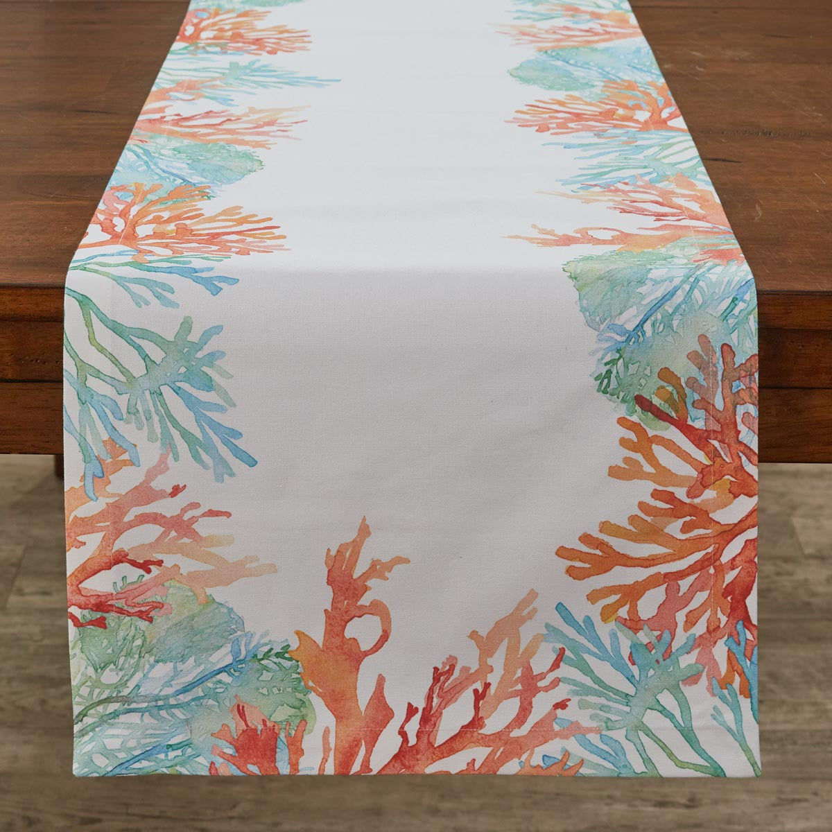 Coral Reef Table Runner 72"L Park Designs - The Fox Decor