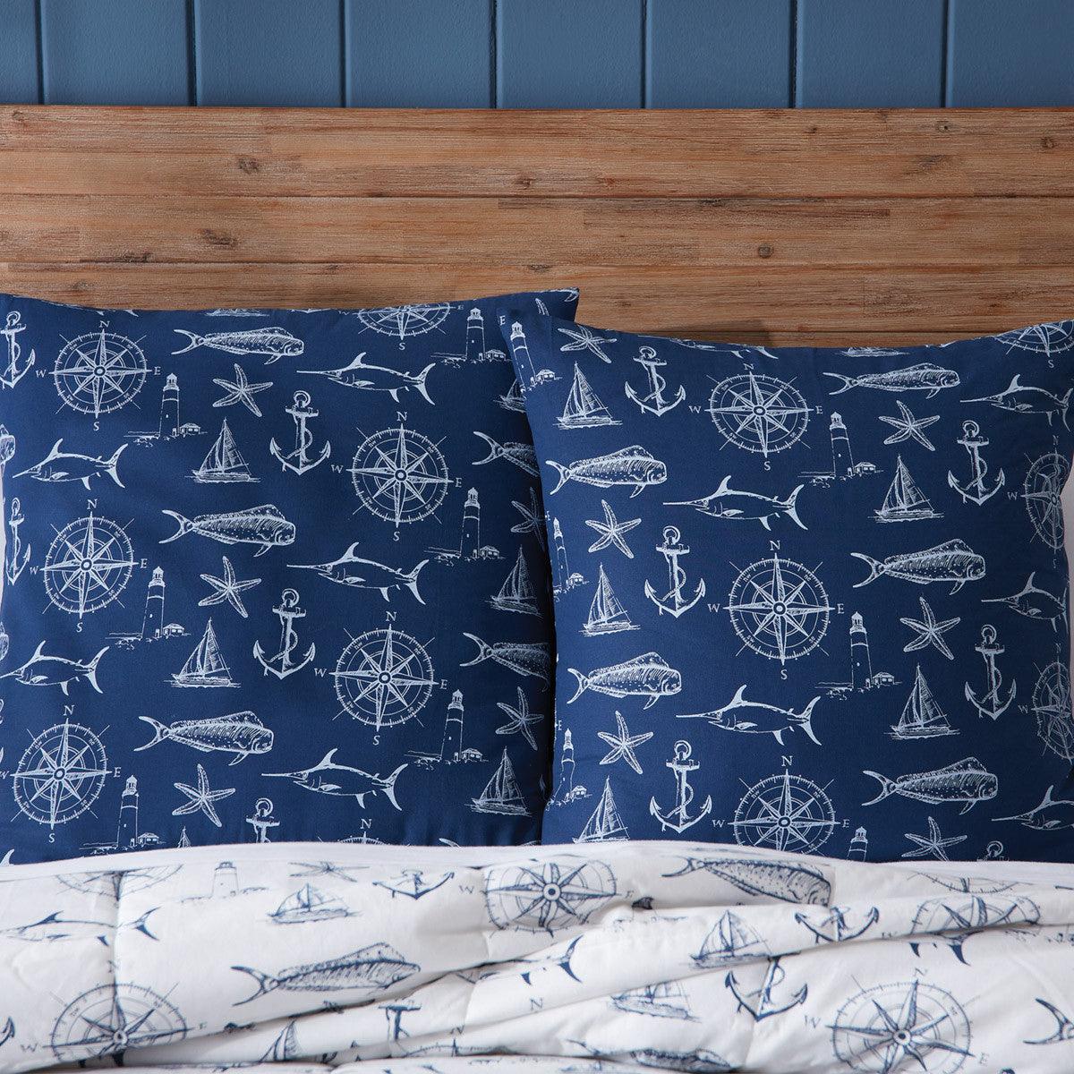 Captain Quarters Euro Sham - Park Designs - The Fox Decor