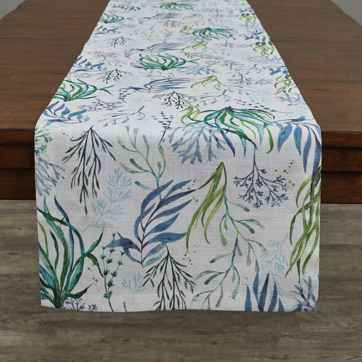 Oceana Print Table Runner 72"L Park Designs - The Fox Decor