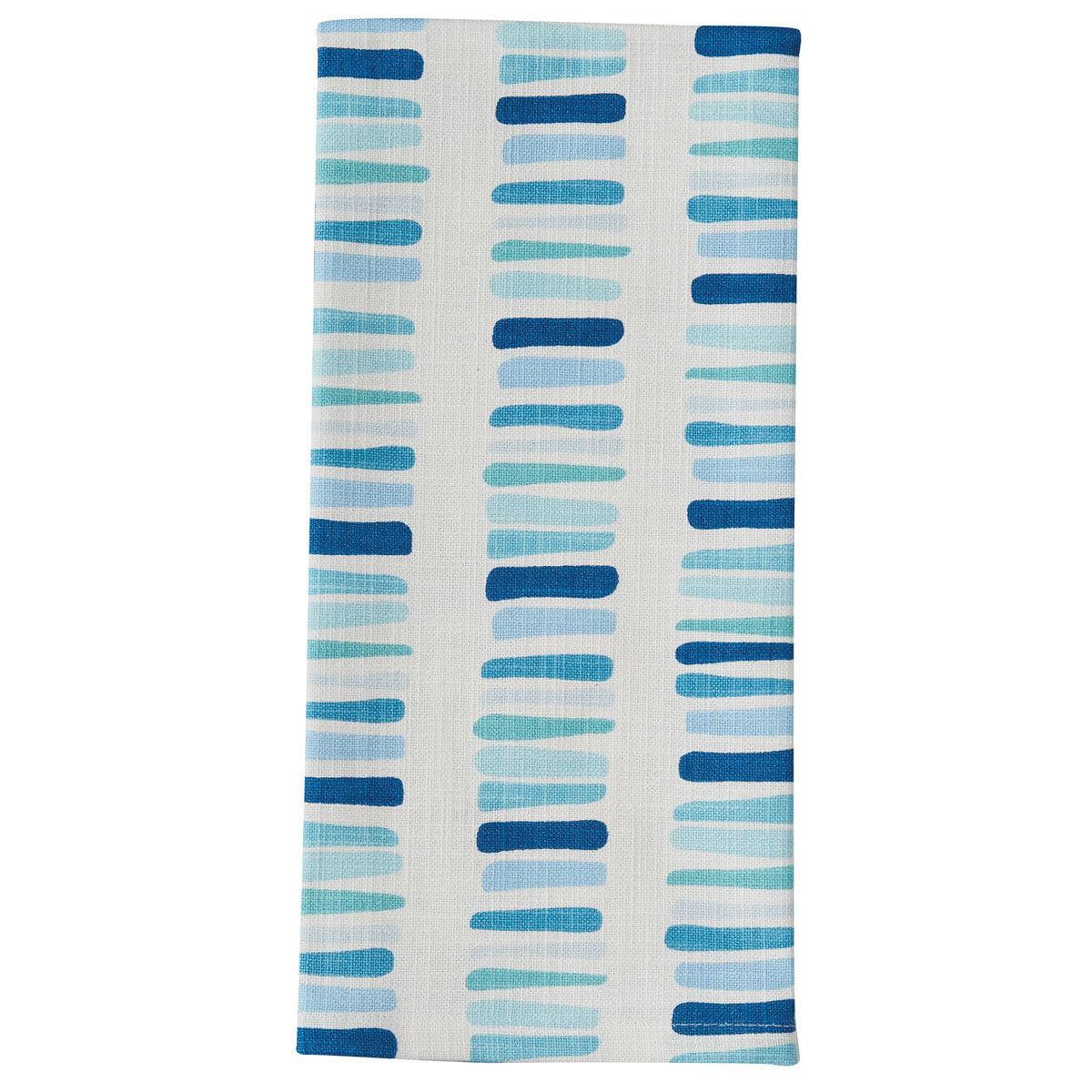 Oceana Blocks Dishtowel - Set of 6 Park Designs - The Fox Decor