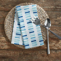 Thumbnail for Oceana Blocks Dishtowel - Set of 6 Park Designs - The Fox Decor