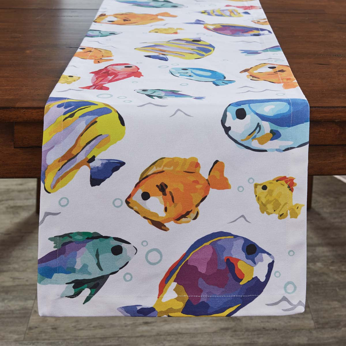 Below The Sea Table Runner 72"L Park Designs - The Fox Decor