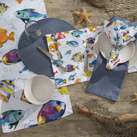 Below The Sea Table Runner 72
