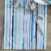 Below The Sea Table Runner Stripe 72