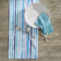 Below The Sea Table Runner Stripe 72