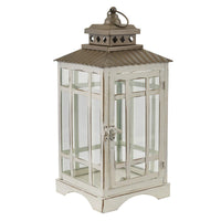 Thumbnail for White Lantern - Large 14x6 - Park Designs - The Fox Decor