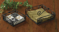 Thumbnail for Village Luncheon Napkin Holder - Black  Park Designs