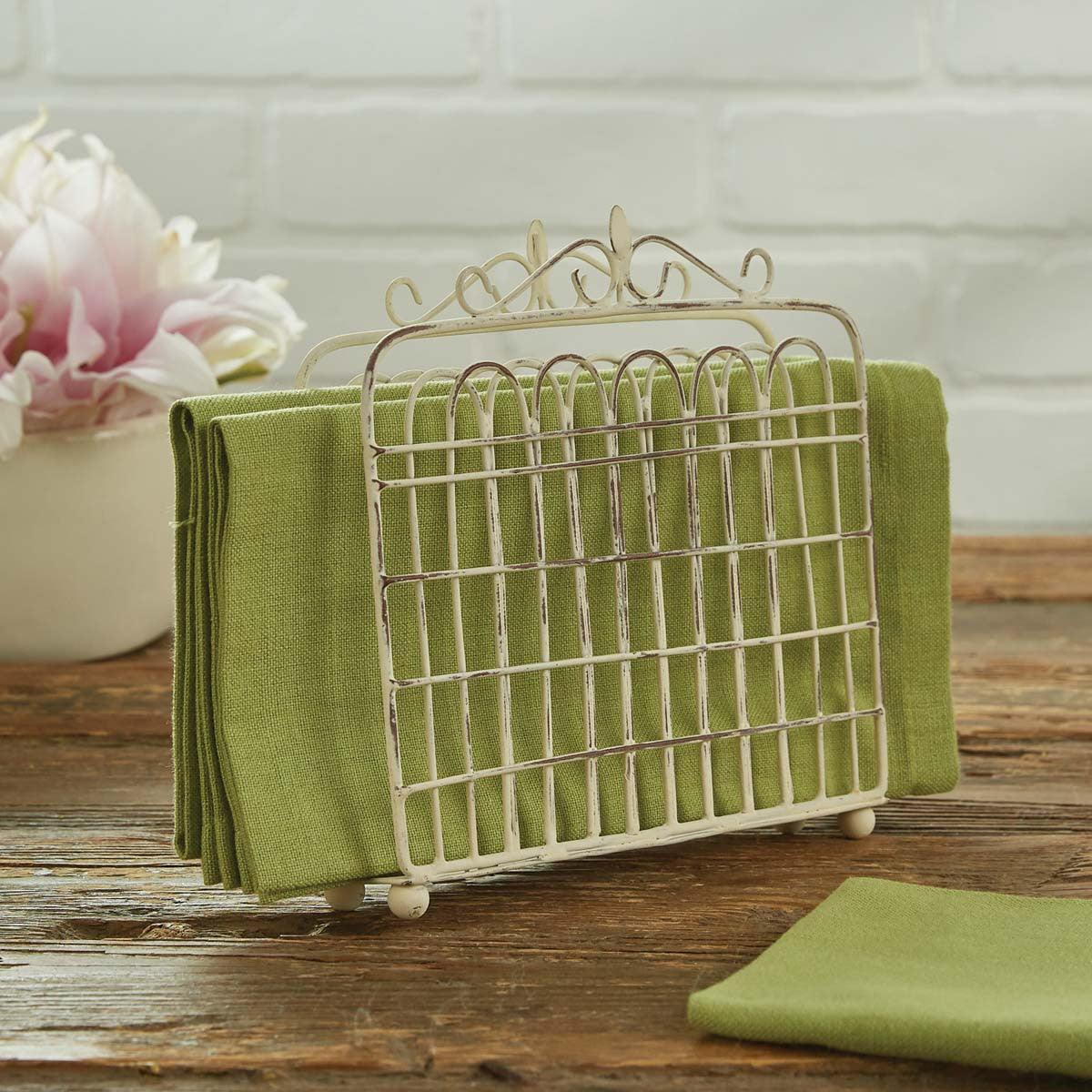 Garden Gate Napkin Holder - Cream  Park Designs