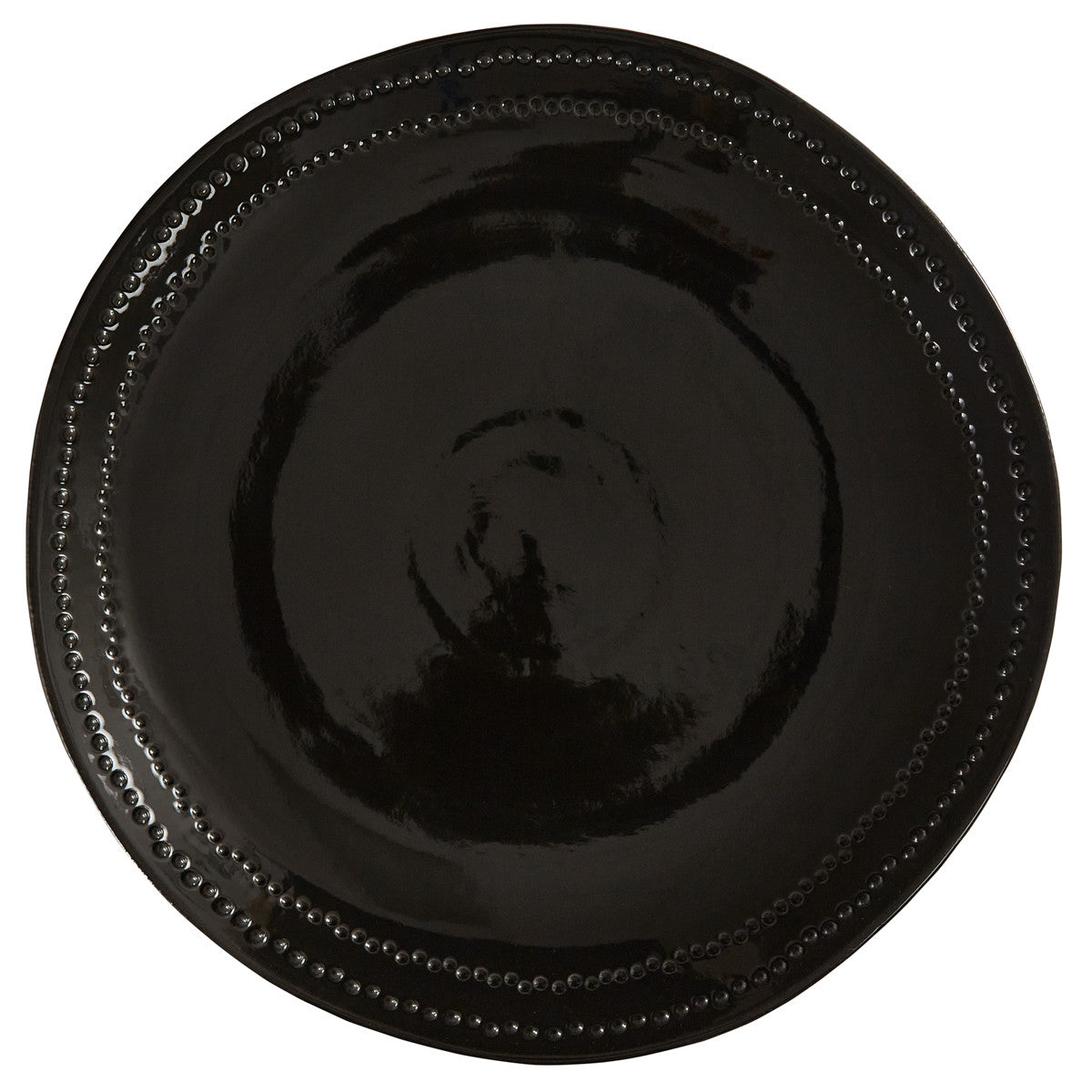 Peyton Dinner Plate - Black Set of 8 Park Designs