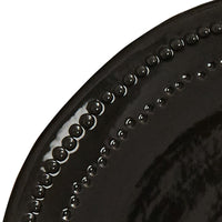 Peyton Salad Plate - Black Set of 8 Park Designs - The Fox Decor