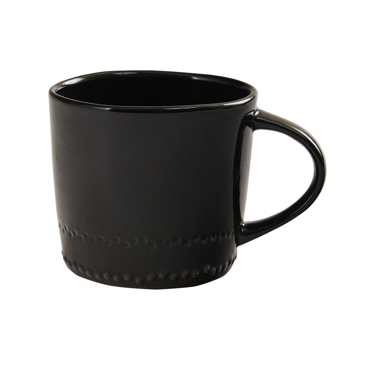 Peyton Mug - Black Set of 8 Park Designs