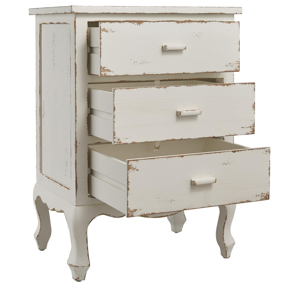 Cupboard Distressed White Park Designs