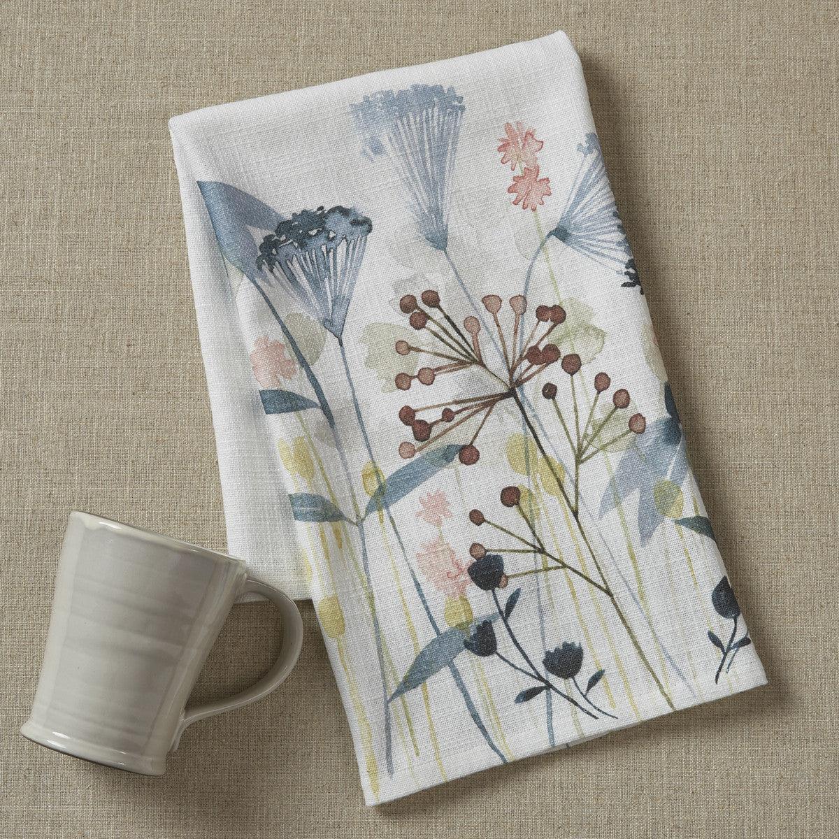 Layered Gardens Printed Towel - Set of 2  Park Designs