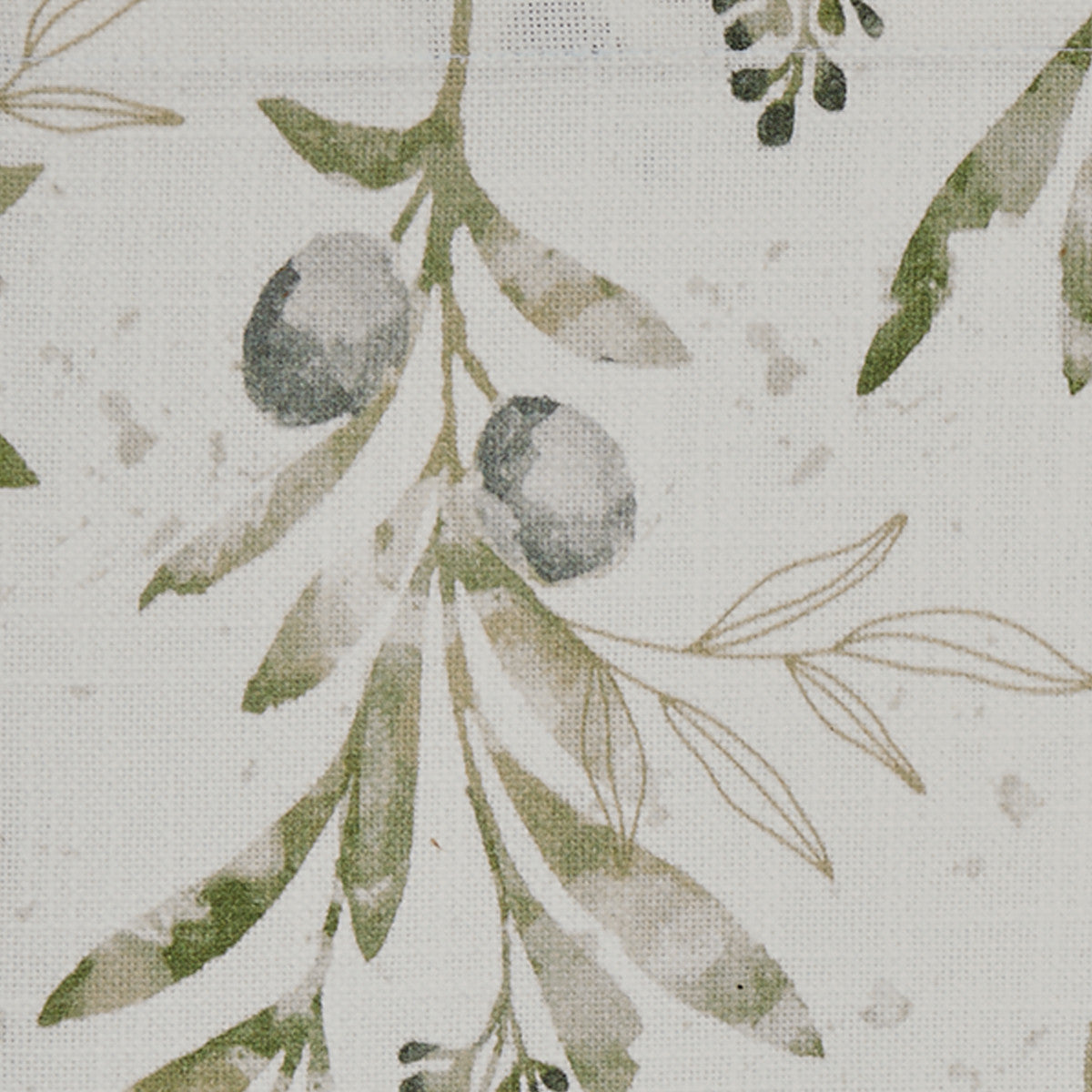 Olive Leaves Table Runner 54" L Set of 2 Park Designs - The Fox Decor