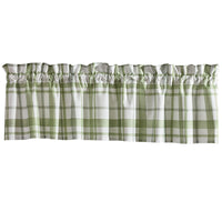 Thumbnail for Greenlee Printed Plaid Valance 14