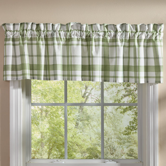 Greenlee Printed Plaid Valance 14