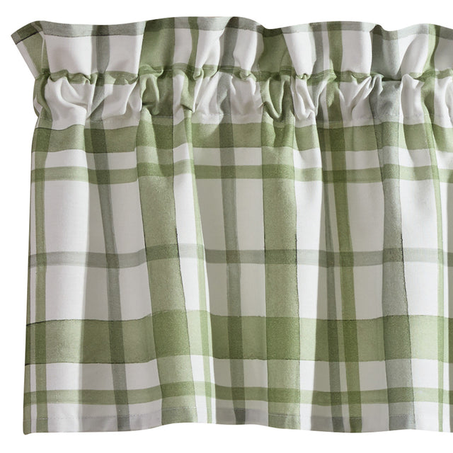 Greenlee Printed Plaid Valance 14
