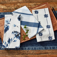 Thumbnail for Blue Daisy Dishtowel - Set of 2 Park Designs - The Fox Decor