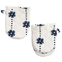 Blue Daisy Mini Mitts - Park Designs - The Fox Decor