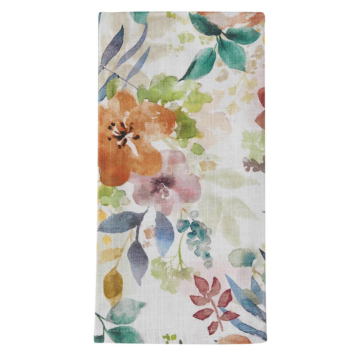 Amber Floral Printed Towel - Set of 2 Park Designs