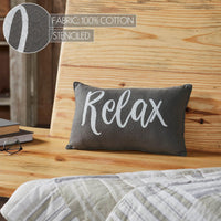 Finders Keepers Relax Pillow 9.5x14 - The Fox Decor