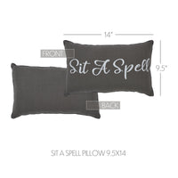 Finders Keepers Sit A Spell Pillow 9.5x14 - The Fox Decor