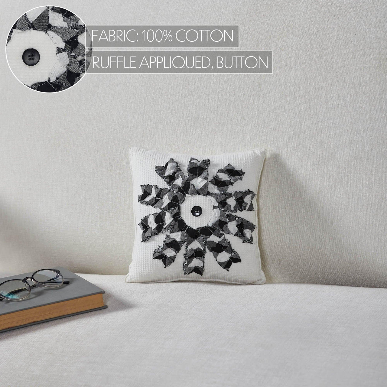 Finders Keepers Windmill Blades Pillow 9x9 - The Fox Decor