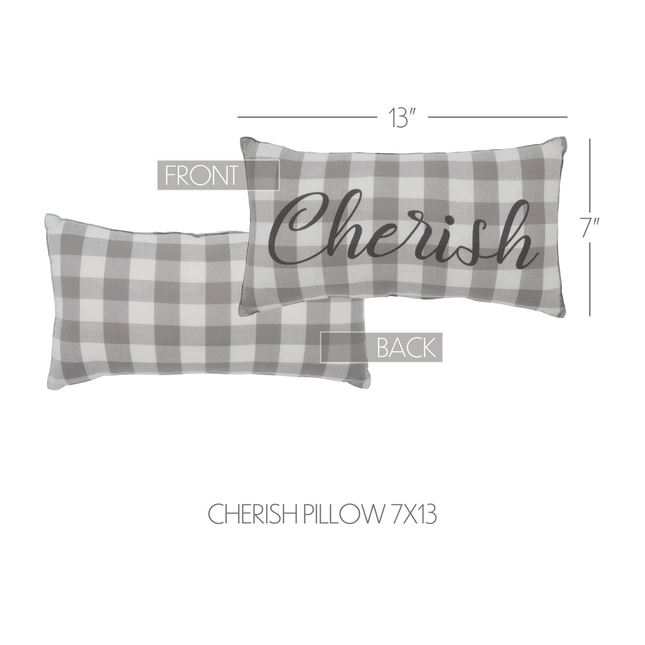 Finders Keepers Cherish Pillow 7x13 - The Fox Decor