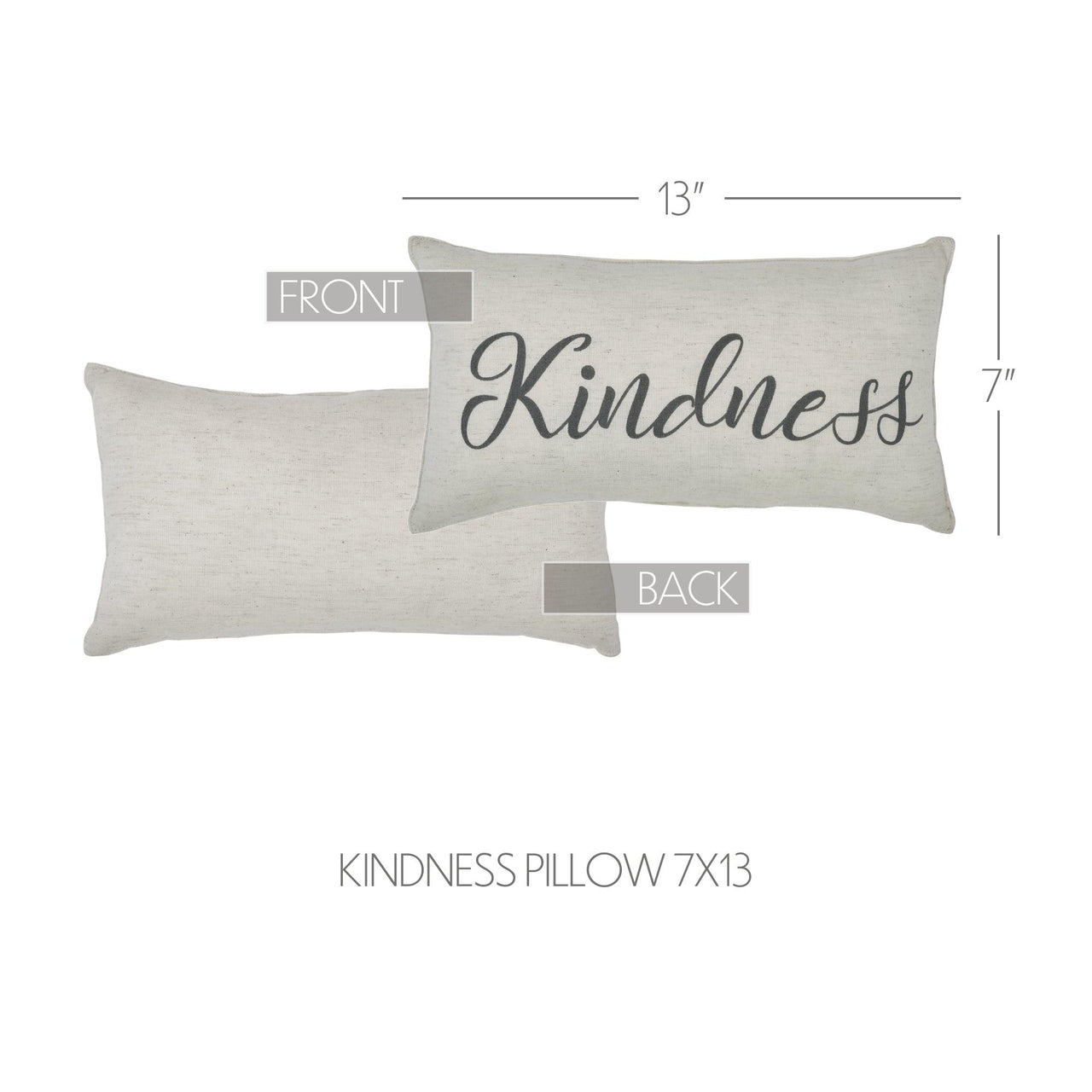 Finders Keepers Kindness Pillow 7x13 - The Fox Decor