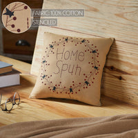 Pip Vinestar Home Spun Wreath Pillow 12x12 - The Fox Decor
