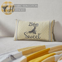 Buzzy Bees Bee Sweet Pillow 7x13 - The Fox Decor