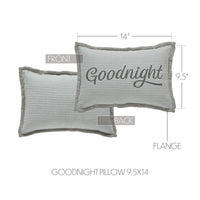 Finders Keepers Goodnight Pillow 9.5x14 - The Fox Decor