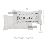 Risen Forgiven Pillow 7x13 - The Fox Decor