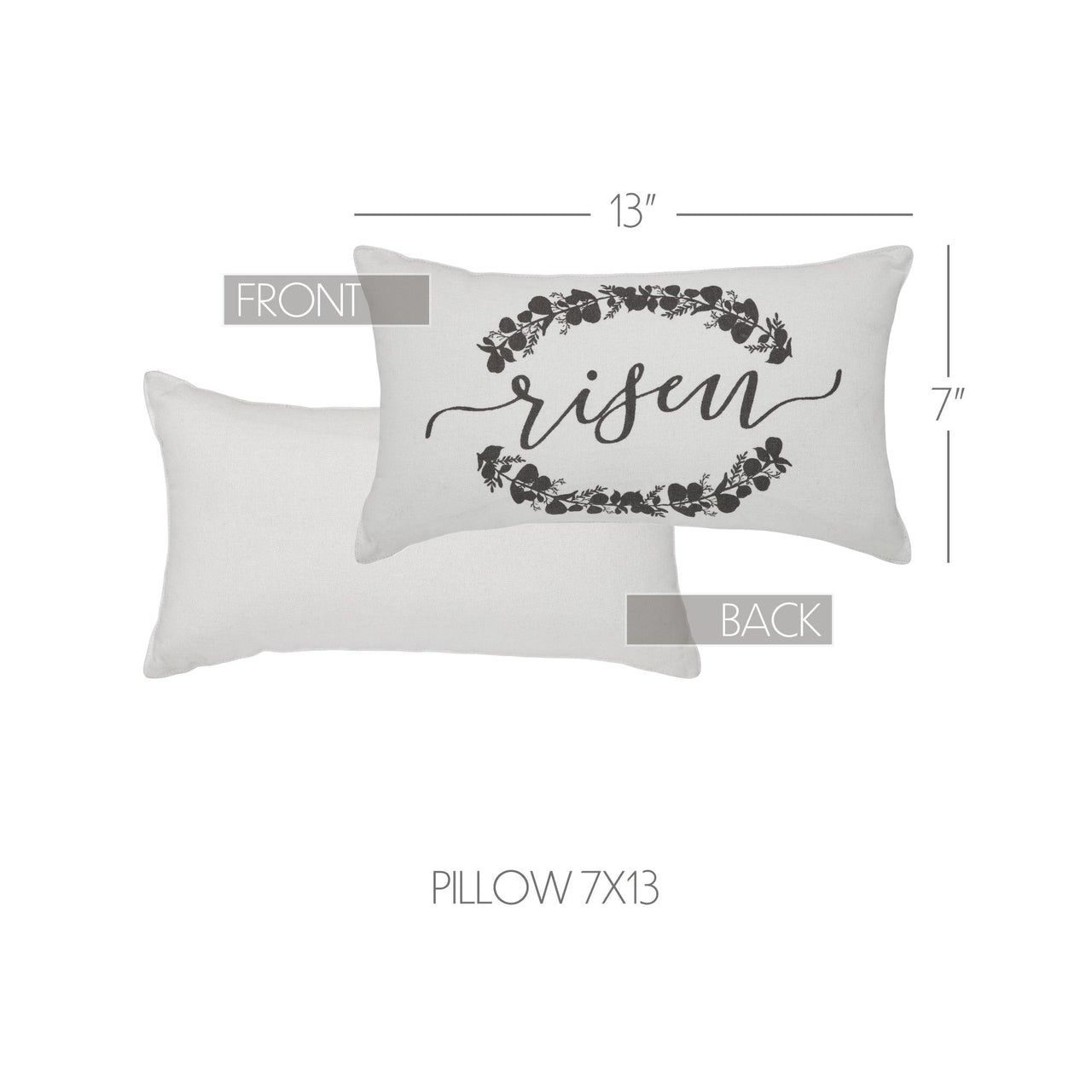 Risen Pillow 7x13 - The Fox Decor