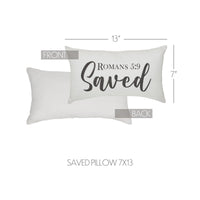 Risen Saved Pillow 7x13 - The Fox Decor