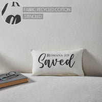 Risen Saved Pillow 7x13 - The Fox Decor