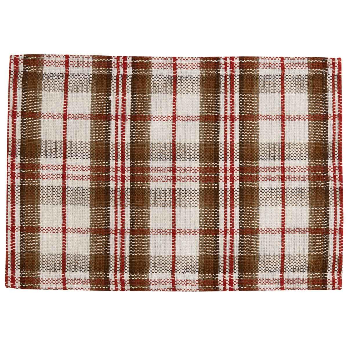 Harper Plaid Placemat Set of 12  Park Designs