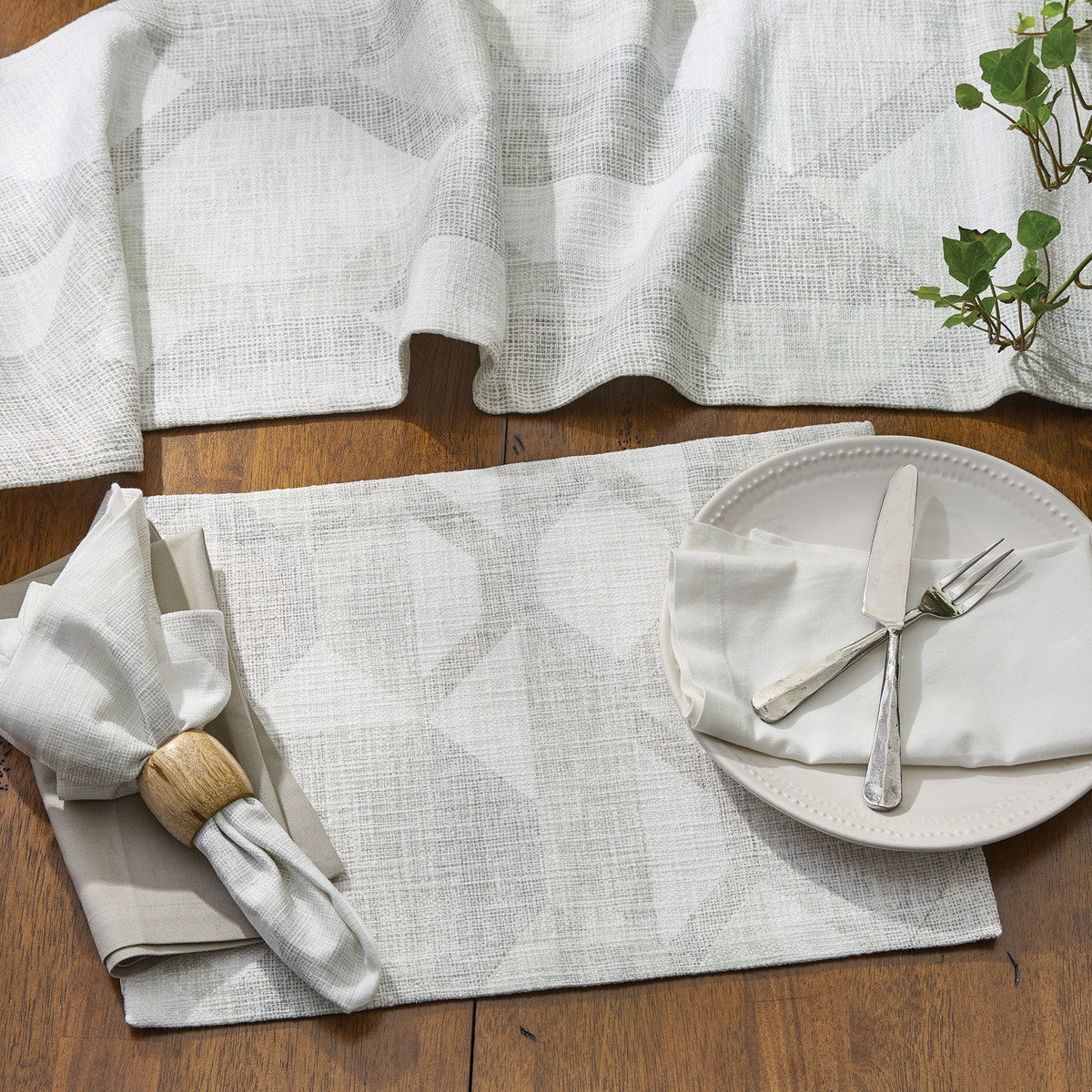 Echo Print Table Runner 72"L Set of 2 Park Designs - The Fox Decor