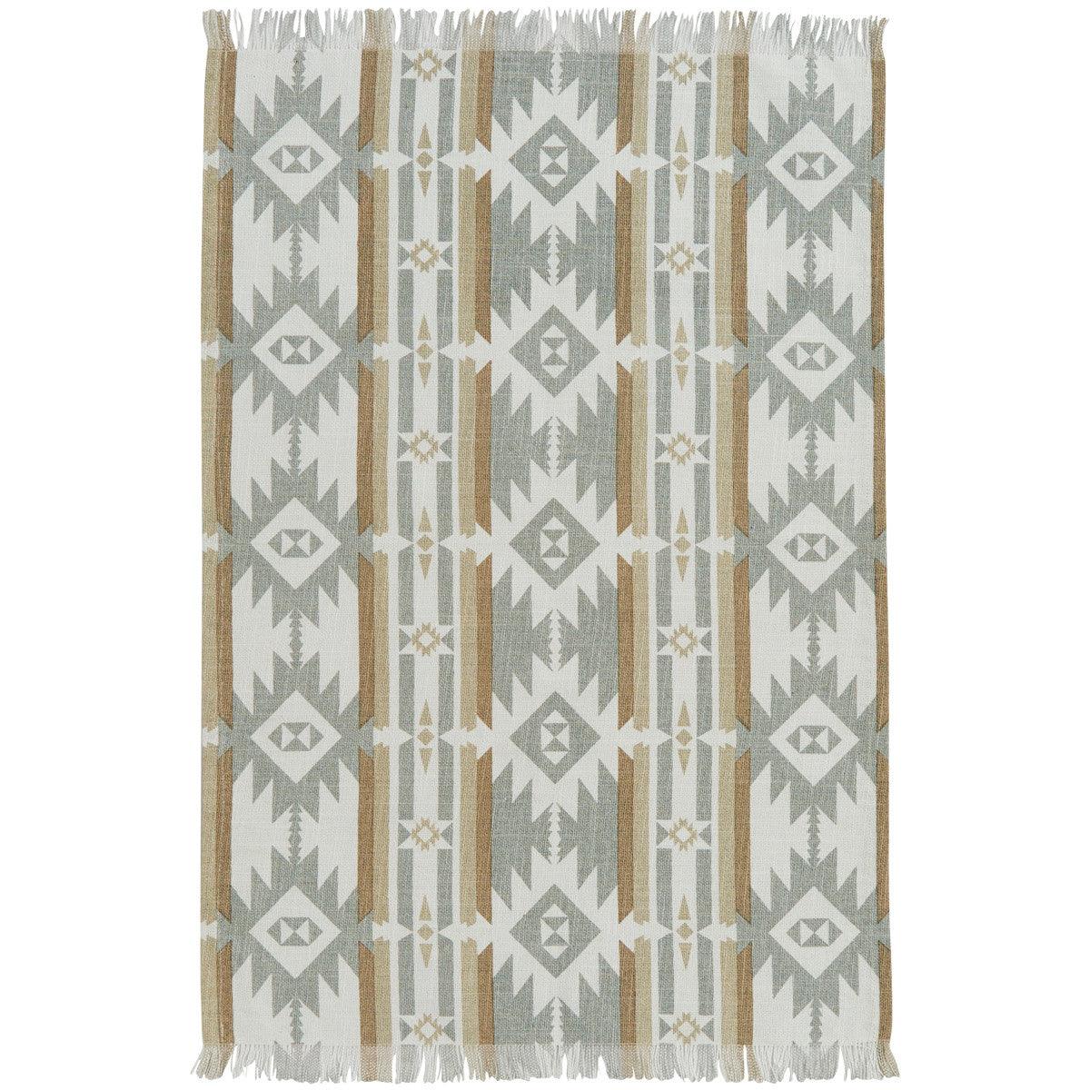 Eva & Co Neutral Aztec Printed Dishtowel Set Of 6  Park Designs