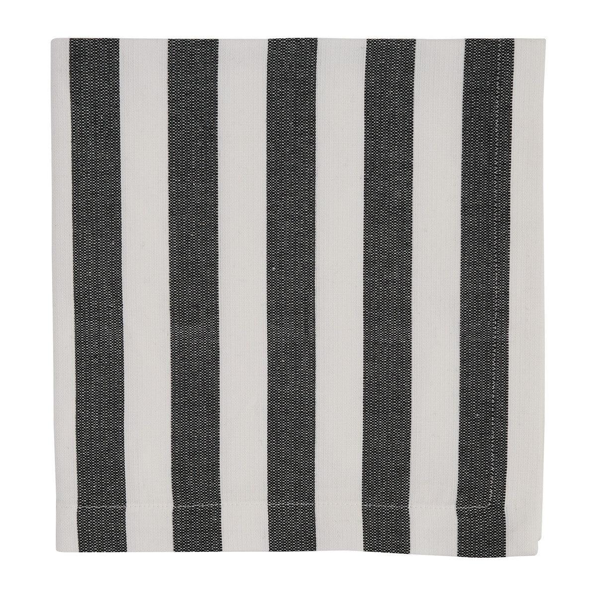 Ziva Napkin Black Set of 4  Park Designs