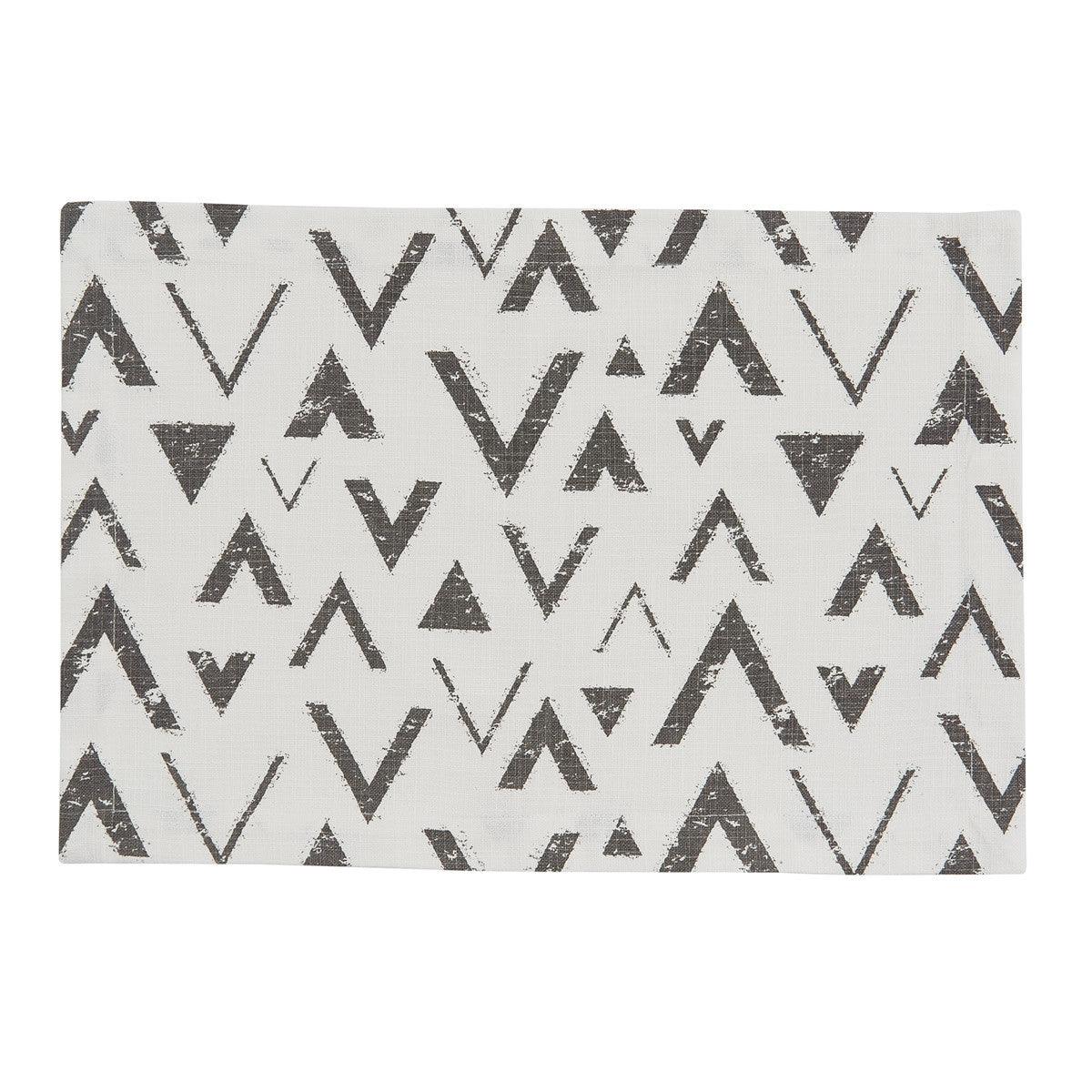 Triangles Placemat Set of 4 Park Designs - The Fox Decor