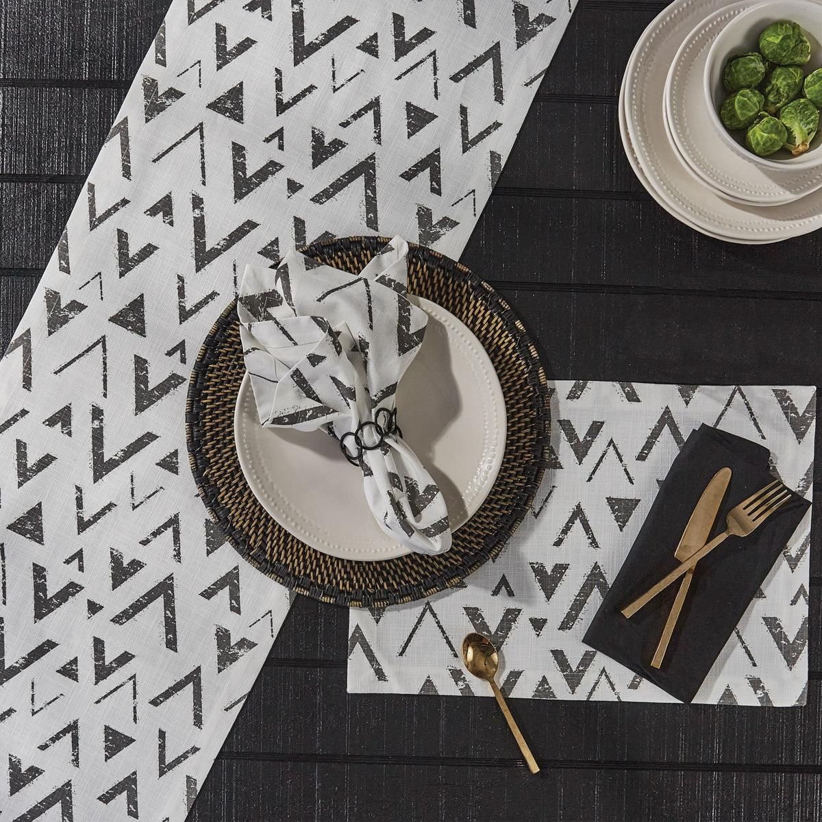 Triangles Placemat Set of 4 Park Designs - The Fox Decor