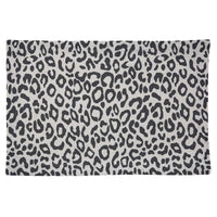 Thumbnail for Safari Leopard Printed Napkin - Black  Set of 4  Park Designs