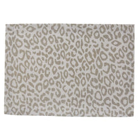 Thumbnail for Safari Leopard Printed Placemat - Natural Set of 4 Park Designs - The Fox Decor